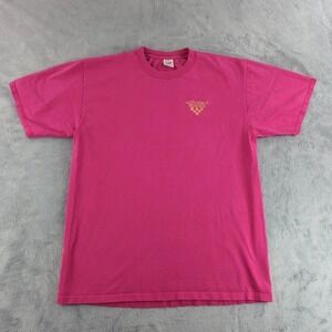 Vintage 90s Jerzees T-Shirt Mens XL Pink Scottsdale Princess Embroidered USA